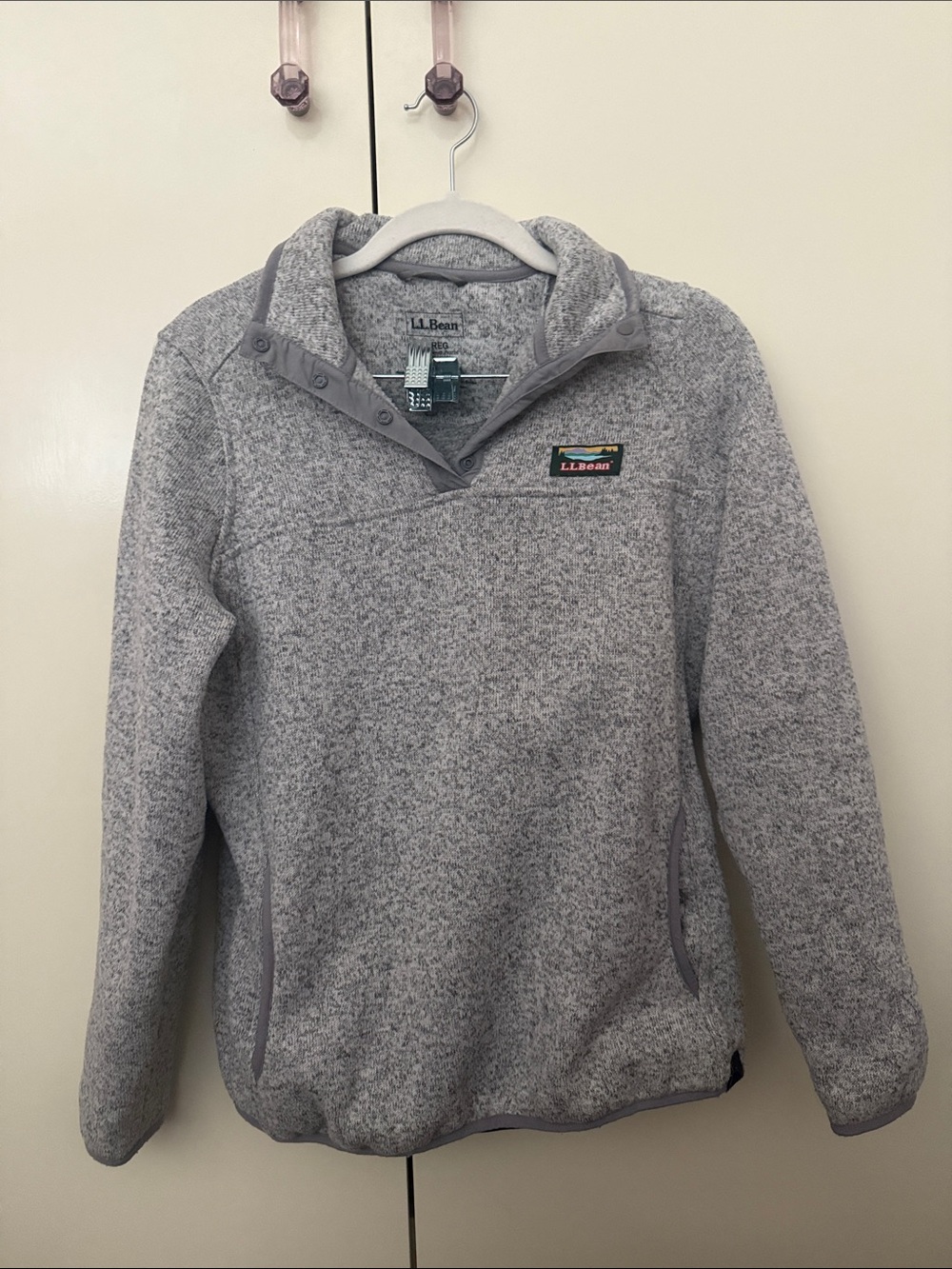 L.L. Bean Gray Pullover